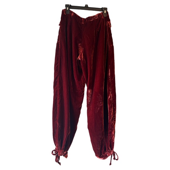Free People Lotus Velvet Pants size 28 (size 6) EUC SO SOFT AND COZY - Picture 4 of 5